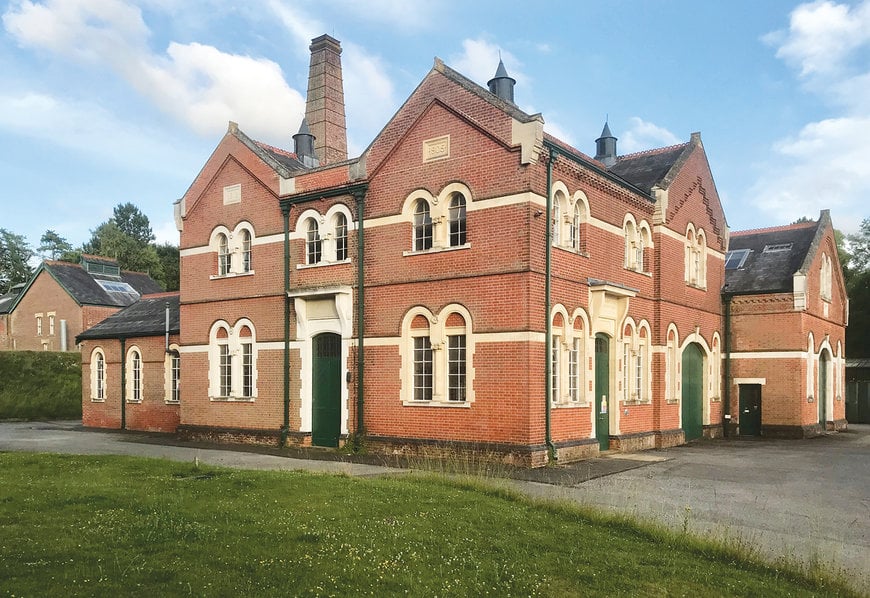 86-Year old Bibby grid coupling provided decades of reliable service life at the historic Twyford Waterworks